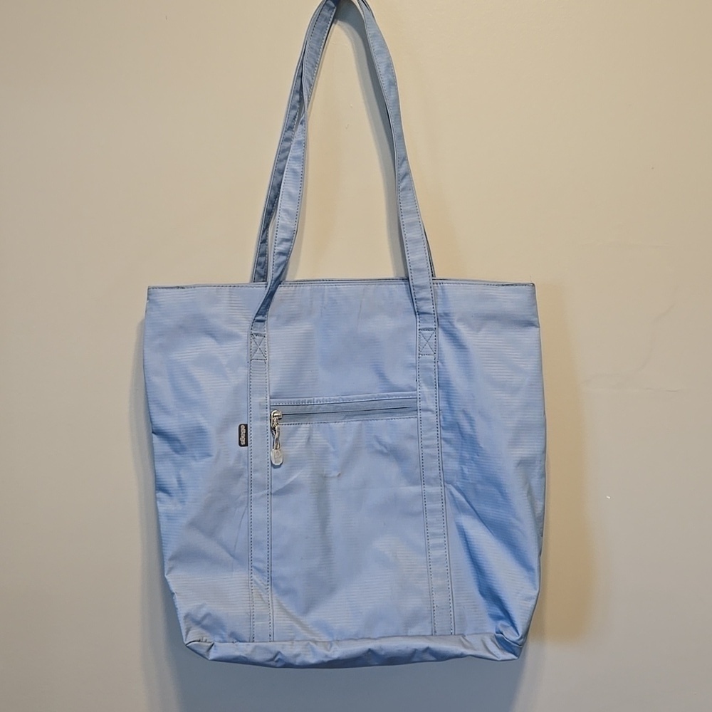 Ebags Women Large Light Blue Tote Bag Purse